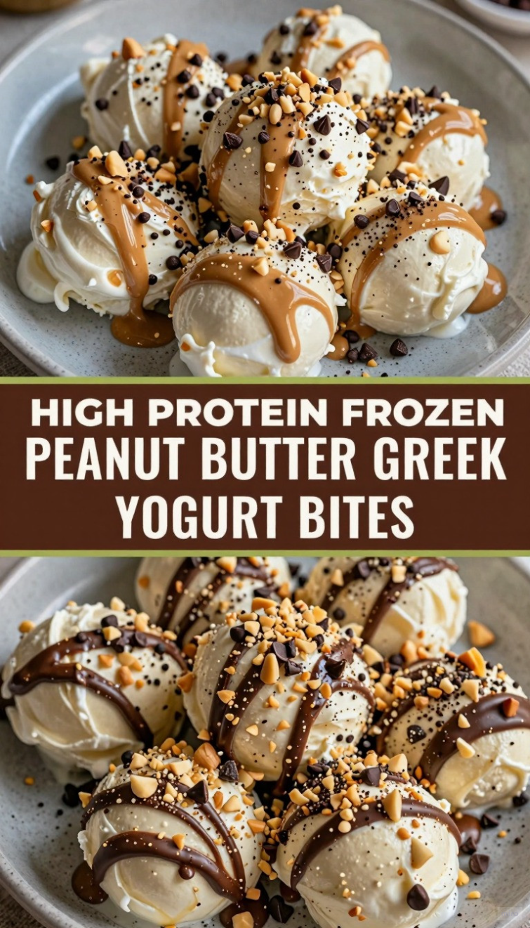 Vertical diptych food photography collage. Top: a delicious 